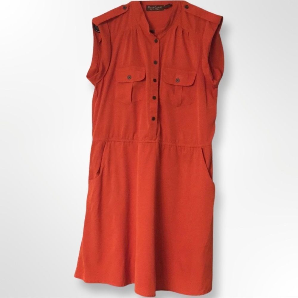 Orange Speed control woman’s  mini dress